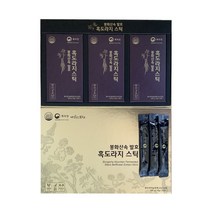 봉화산도라지 흑도라지 청 스틱30포 1박스 + 흑도라지청160g 1병 농축액, 1box, 30포