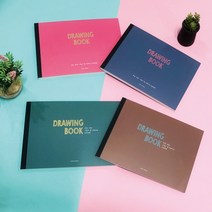 드로잉북 무선 노트 크로키북 스케치북 그림그리기 미술도구 도화지 드로잉노트 스케치노트 [5% 추가할인], 그린