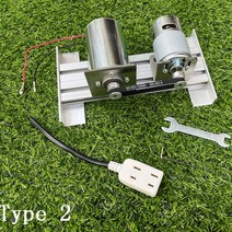 자동차 제너레이터 DC 220V DIY 고전압 모터 이중 베어링 음소거 소형 충전식 발생기, 02 Type 2