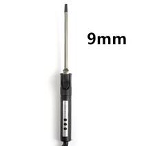 물결고데기 나이아가라고데기 19mm 32mm 전문 LED 온도 디스플레이 세라믹 헤어 컬러 컬링 아이론 롤러 컬, 01 9mm_02 EU