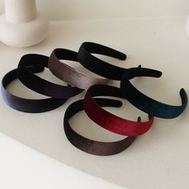 누안누안 플랫 벨벳 헤어밴드 머리띠 헤어악세사리