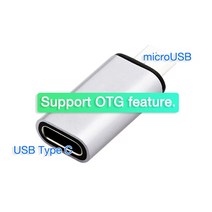 차량용 블루투스 리시버 DAC ALC5686 USB C 타입 to 3.5mm DAC 이어폰 앰프 디지털 디코더 AUX 오디오 케이, 01 microUSB to T-C OTG