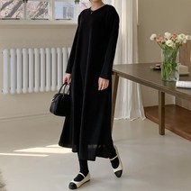 에브리나나 / 링클 플레어 롱원피스