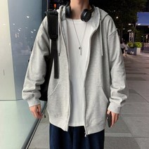 남자 대학생코디 남친룩 기본템 데일리 후드집업 2컬러 / 편한 후디 캐주얼