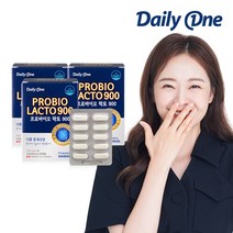[데일리원] 프로바이오락토 900 유산균 보장균 100억 CFU 냉장배송 3통, 상세 설명 참조, 상세 설명 참조