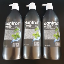 댄트롤 딥클린 박하솔트 샴푸 820ml*3, 3개, 820ml