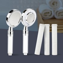 이물질제거 녹물제거 수도정화 샤워필터 프라임필터맛사지헤드 욕실 목욕탕 청소, 1개