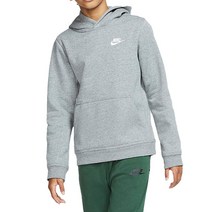 나이키 클래식 풀오버 기모 후드티셔츠 그레이 BV3757-091