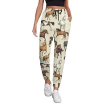 승마바지 말패턴 장식 바지 여자 승마 멋진 미적 스웨트 봄 유행 그래픽 빅사이즈 선물, 05 style-4_02 M