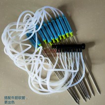 버섯 수분 공급 주사 주수기 배지 침봉기 재배 식물, 스트레이트38cm10수1조호스개