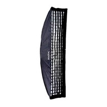 고독스 그리드 소프트박스 스트립 박스 9 x 35인치 22x90cm 벌집 사진 스트로브 스튜디오 플래시 보웬스 마운트(2개), FW22 90CM