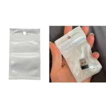 100P 포장 선물 투명 지퍼백 6x10cm 악세서리 봉투 쇼핑몰 미니 답례 소품 부품