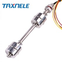더블 볼 플로트 스위치 탱크 액체 수위 센서 스테인레스 스틸 풀 유량 10W 50W 6 사이즈, [04] 250mm, 1개