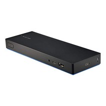 HP USB C 3FF69AA 도크 G4 도킹 스테이션 노트북 비즈니스 모니터 및 워크스테이션용 GigE 90와트 GB 블랙