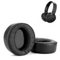 소니 소니 MDR XB950B1 이어 패드 쿠션 커버 헤드폰 헤드셋 교체 스펀지 캡 귀 마개 수리 솜, [블랙]전용 이어패드 세트(1쌍:2개)