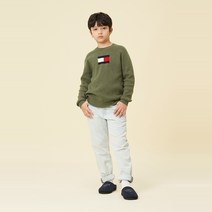 타미힐피거 타미 로고 룸 슬리퍼 (T42C7ASZ220BT1800)
