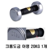 반영구 논슬립 남녀 크롬도금 아령20kg 1P 헬스도구 웨이트운동도구 덤벨운동 여성팔운동 팔뚝살빼기 헬스용품 웨이트운동 운동용품