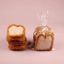 이엘컴퍼니 도톰한 2겹 식빵 아크릴 수세미, 1개