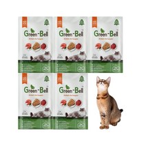 그린벨고양이1kgX5 PACK 고양이설사 사료토줄이는 장건강사료, 5kg, 알러지예방