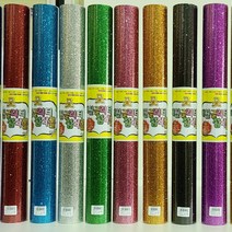 칼라 글리터 접착롤 15색 60cm x 101cm 네임핀만들기 글리터롤 반짝이롤, 글리터 접착롤 60cm x 101cm, 1롤, 보라