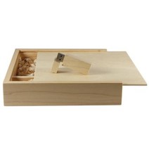 포토부스 메이플 사진 앨범 우드 박스 메모리 스틱 기가 바이트 선물 무료 로고, 16GB+Maple BOX and USB D