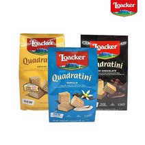 로아커 웨하스 3종세트/ 바닐라+다크초콜릿+치즈 과자