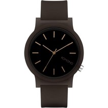 코모노 모노 실리콘 손목 시계 블랙 KOMONO Mono