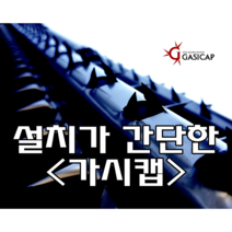 가스배관 가시 방범덮개 방범 보안 도둑예방 방범창대용 [ 가시캡 GASICAP ], 1개