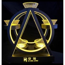 클럽 LED접시 플레이팅 트레이 과일 조명 업소용 안주 파티, 관람차