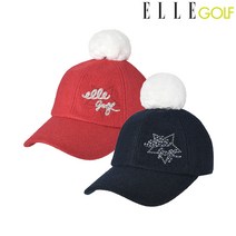 [엘르골프] (여성)별로고방울캡_6F87403, 레드i500