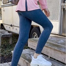 안다르 여성용 데님 포츠 레깅스