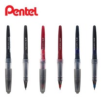 펜텔 트라디오 TRJ50 수성펜 트라디오 MLJ20 수성펜 리필 만년필식 수성펜, 트라디오 리필, 블랙