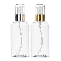 금속에센스용기 20ml 30ml 50ml 60ml 75ml 80ml 100ml 펌핑용기, 투명 실버캡