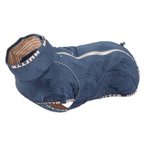 Hurtta 캐주얼 퀼트 재킷 강아지 코트 레이븐 26XL