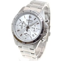 SEIKO SBTR009 스피릿 쿼츠 크로노그래프 시계 일본에서 배송 화이트.