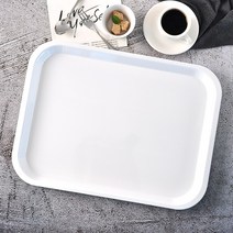 엔젤 멜라민쟁반 4호 식당 업소용 카페 흰색 플라스틱 화이트 트레이
