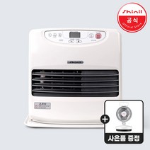 신일 팬히터 1200 아이보리 석유 온풍기 캠핑난로 가정용 등유 히터 SFH-L1200IB +캠핑용 써큘레이터 증정