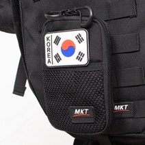 블랙 군인 밀리터리 배낭 벨트연결 슬림 미니파우치 추천 보조가방 멋있는