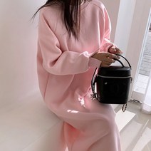 하이데일리 필레 맨투맨 양기모 롱원피스