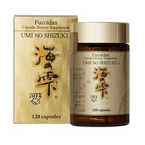 일본 후코이단 우미노 시즈쿠 310mg 120캡슐 아가리쿠스 버섯 모즈쿠 메카부