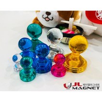 미니장구자석, 소형 (Ø11), 핑크