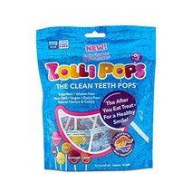 Zollipops Clean Teeth Lollipops - AntiCavity Sugar Free Candy with Xylitol for a Healthy Smile Great, 1
