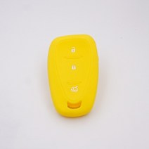 스마트키스마트키xinyuexin 실리콘 car key cover fob case for chevrolet cruze spark onix volt aveo sonic smart, 노란색