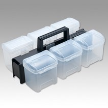 메이호 부품케이스 스토커6P PARTS CASE 6P 320 X2 23 X 126_(1EA), 1개