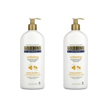 골드 본드 Gold Bond 얼티밋 스킨 테라피 로션 소프트닝 시어 + 코코넛오일 코코아버터 566g(20oz), 2개