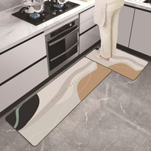 미끄럼 방지 흡수성 주방 매트 빠른 건조 규조토 진흙 카펫 낙하 러그 기름때 바닥 2023 신제품, 2.50X60cm - B