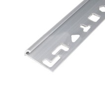알루미늄 라운드 재료분리대(5mm) 2.4M _철물 몰딩 마루몰딩 바닥타일 타일마감 마감재 꼼꼼이 코너비드 ㄱ자, 1개