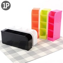 펜꽂이 연필꽂이 붓꽂이 볼펜꽂이 데스크 멀티 소품꽂이 4구, KIRetail™ 대_KIR™