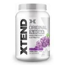 Scivation 싸이베이션 엑스텐드 오리지널 BCAA 글레이셜 그레이프 90서빙 1.3kg, 1190g, 1개