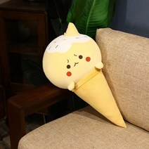 경단인형 경단대가족 쿠션 인형 바디필로우 모찌 만두 애착 음식 선물 베개, 90cm, 노란색